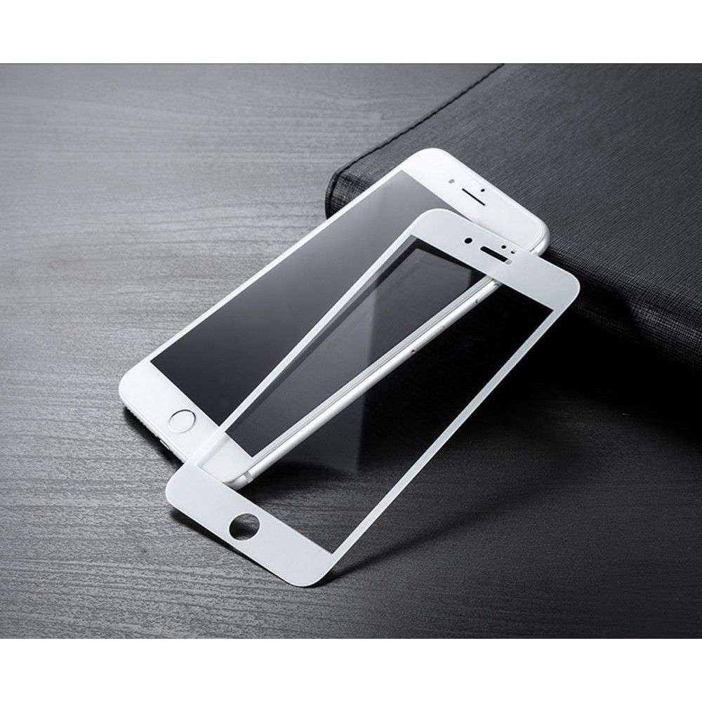Folie Sticla Apple iPhone 6 Plus Kaveny® 4D/5D Alb