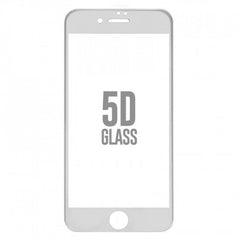 Folie Sticla Apple iPhone 7 Plus 4D/5D Alb