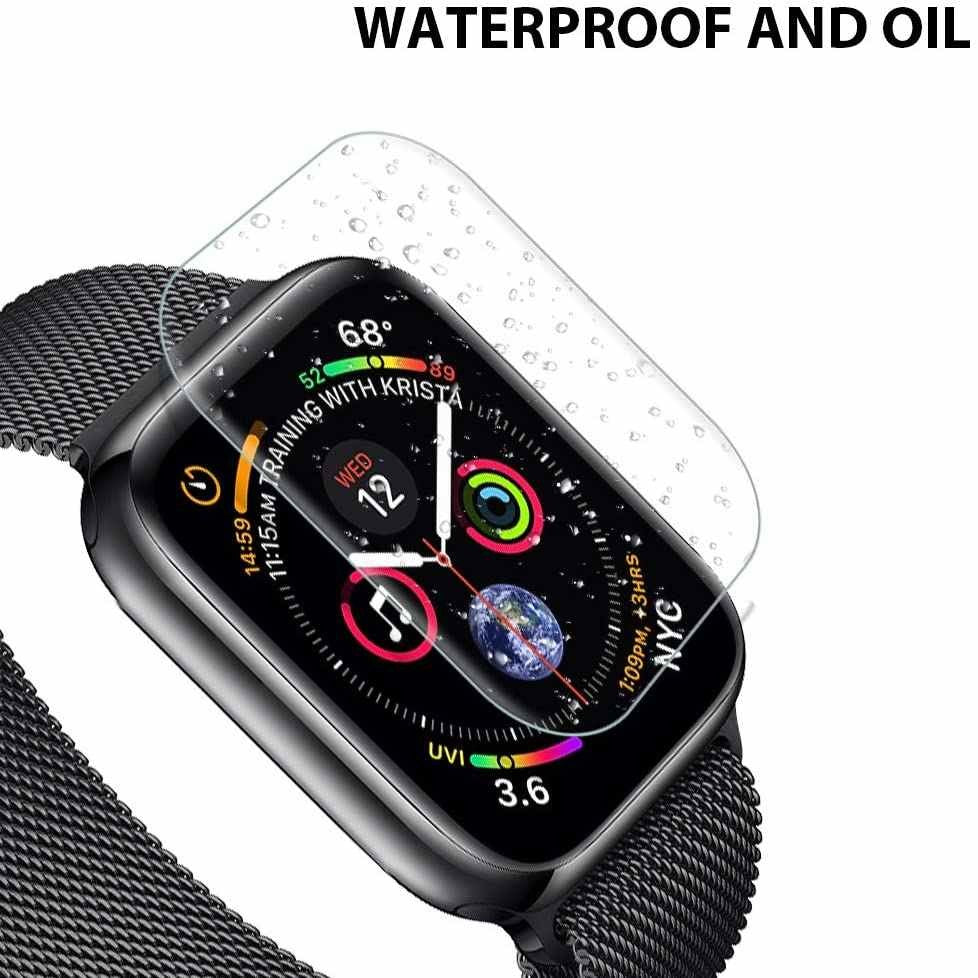 Folie Sticla Kaveny pentru Apple Watch Series 2/3 42 mm UV Nano Water Transparent