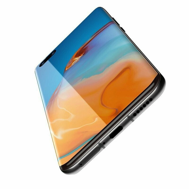 Folie Sticla Curbata, compatibila cu Huawei P40 Pro, Kaveny