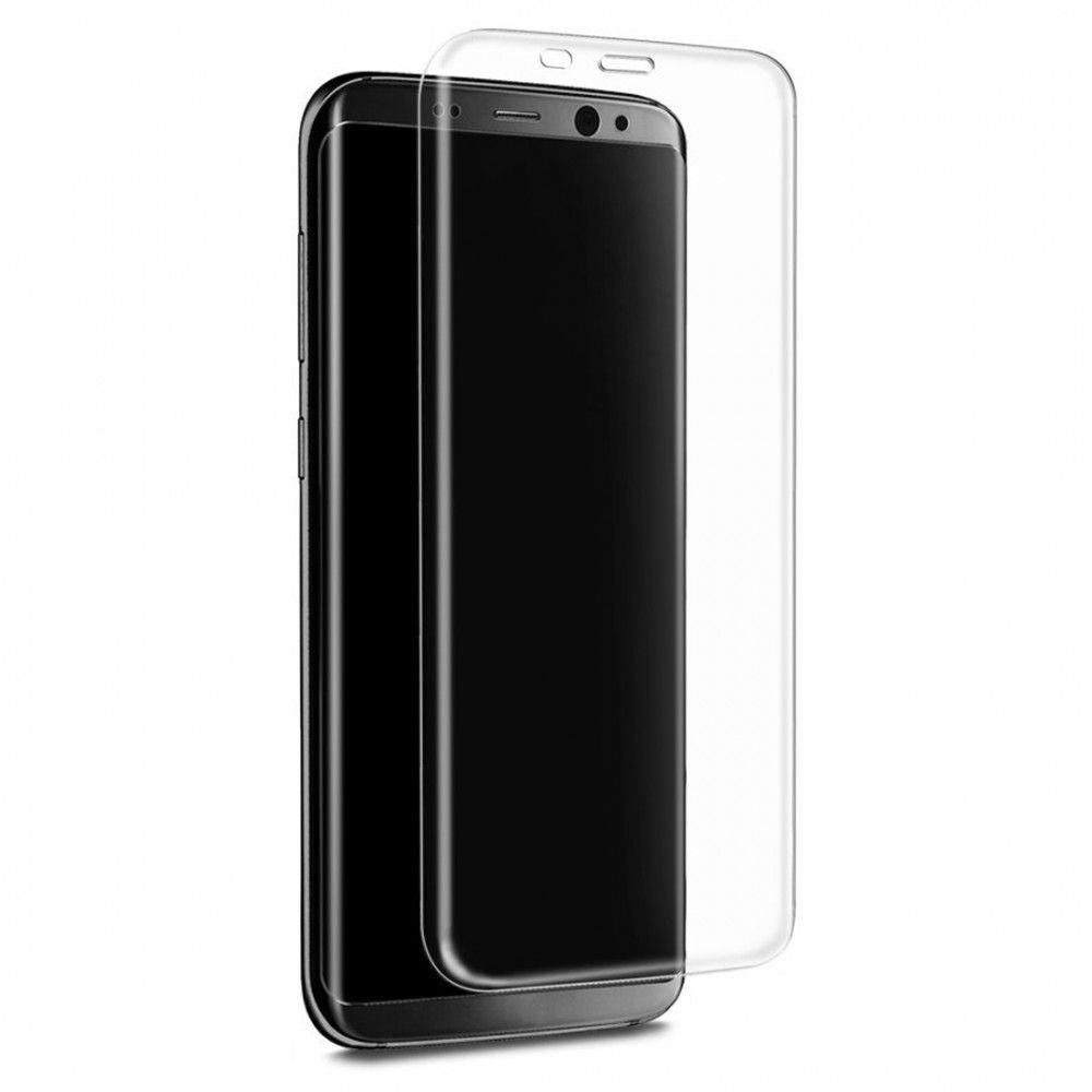 Folie Sticla Securizata Kadeny, 9H, Transparenta HD, Curbata pentru Samsung Galaxy S8 Kadeny Transparent