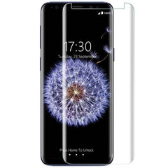 Folie Sticla Securizata Kadeny, 9H, Transparenta HD, Curbata pentru Samsung Galaxy S9 Plus Transparent