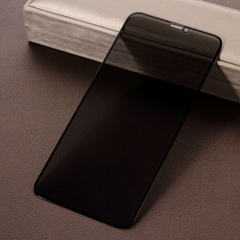 Folie Sticla Securizata Curbata Kaveny pentru Samsung S10 Full Glue Privacy Negru