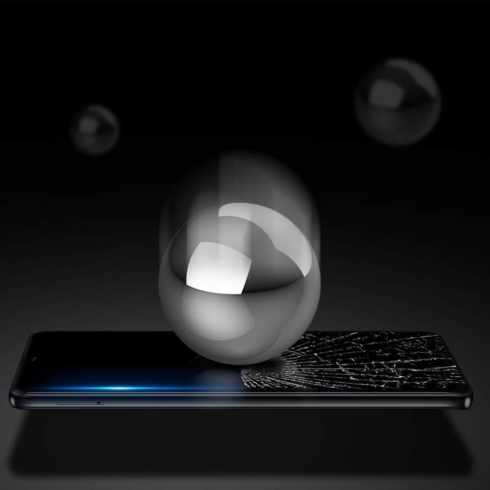 Folie Sticla Curbata Securizata Kaveny compatibil cu Honor Magic 4 Pro 5G, Full Glue Negru