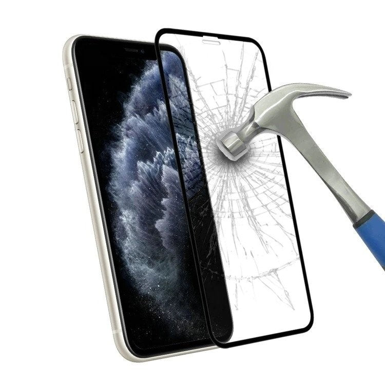 Folie Sticla Securizata Kaveny compatibila cu Xiaomi Note 10 Lite/ Mi cc9 pro, Full Glue, Curbata, Lipici margine, Negru