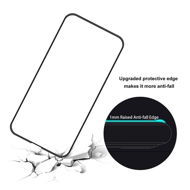Folie Sticla Kaveny® compatibila cu Apple iPhone 14 Plus / 13 Pro Max 111D Negru