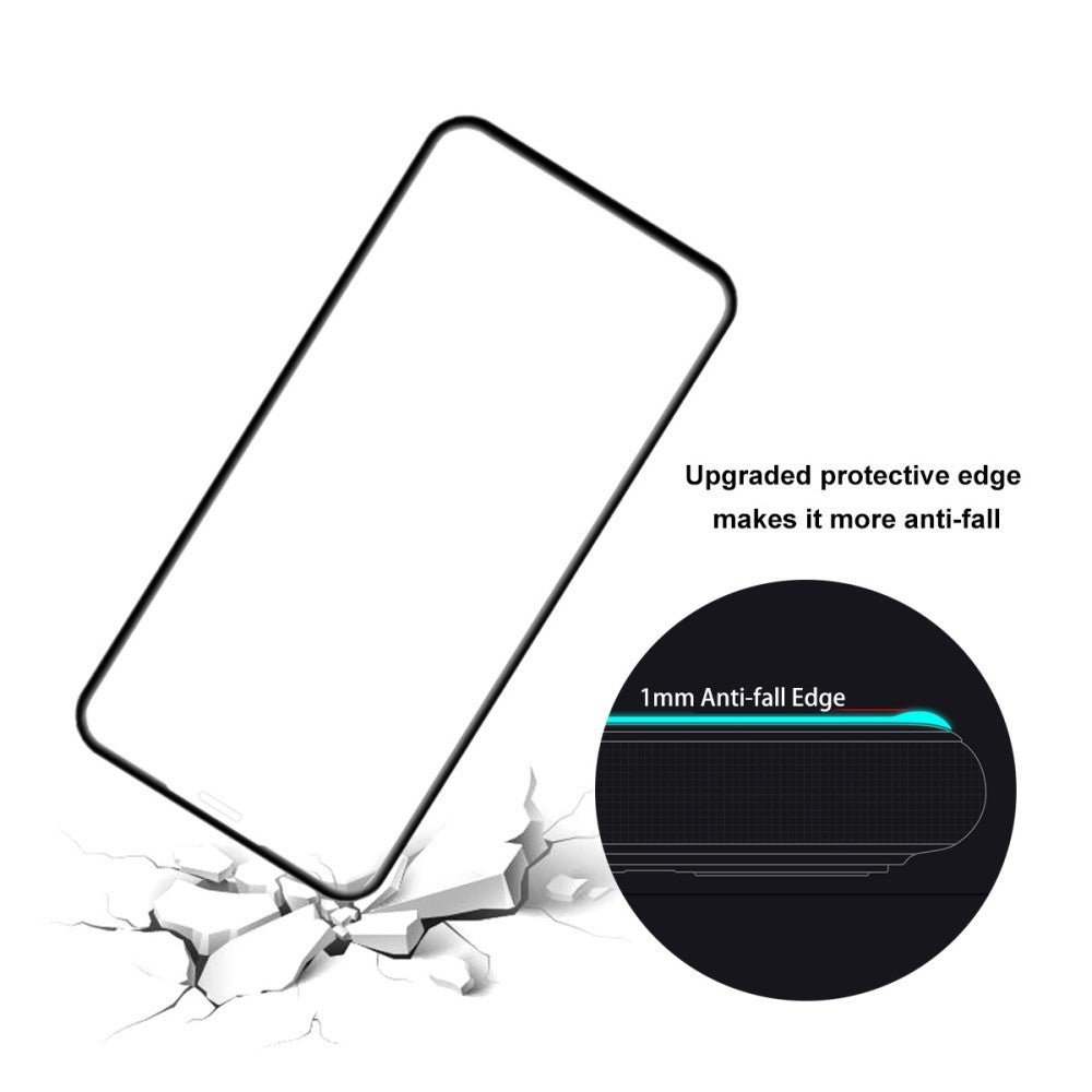 Folie Sticla Kaveny® compatibila cu Apple iPhone X/XS 111D Negru