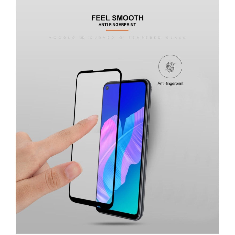 Folie Sticla Kaveny® compatibila cu Huawei Y7P 2020 111D Negru