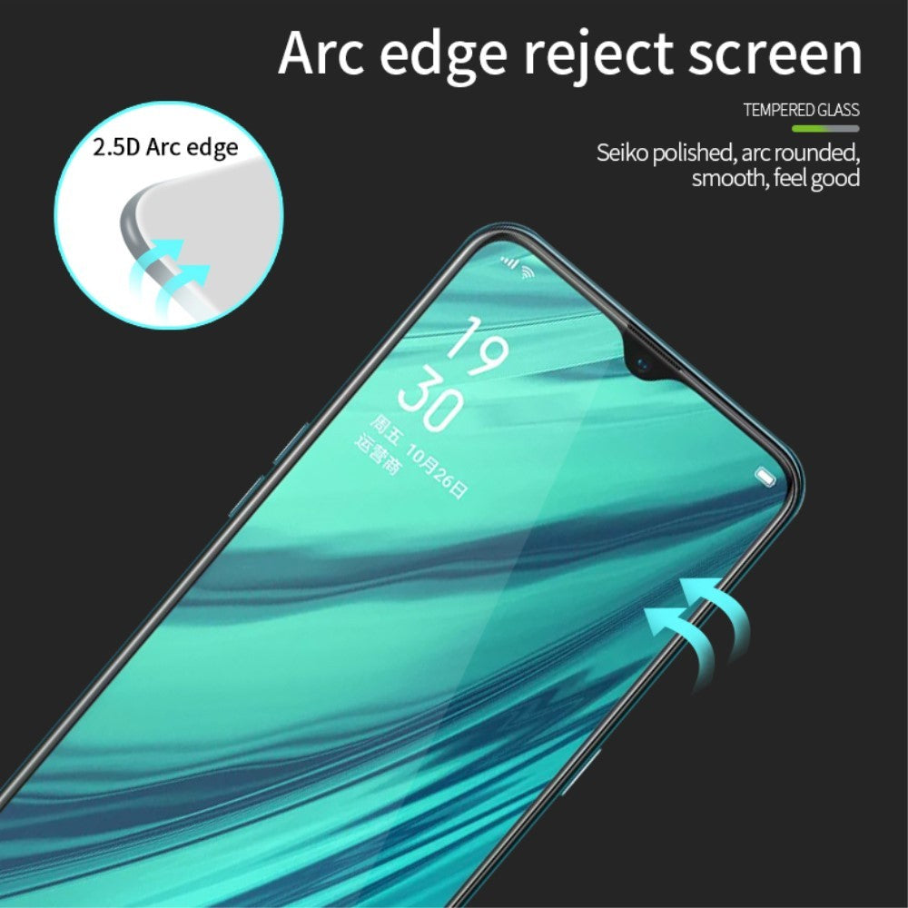 Folie Sticla Kaveny® compatibila cu Oppo A9 2020 111D Negru