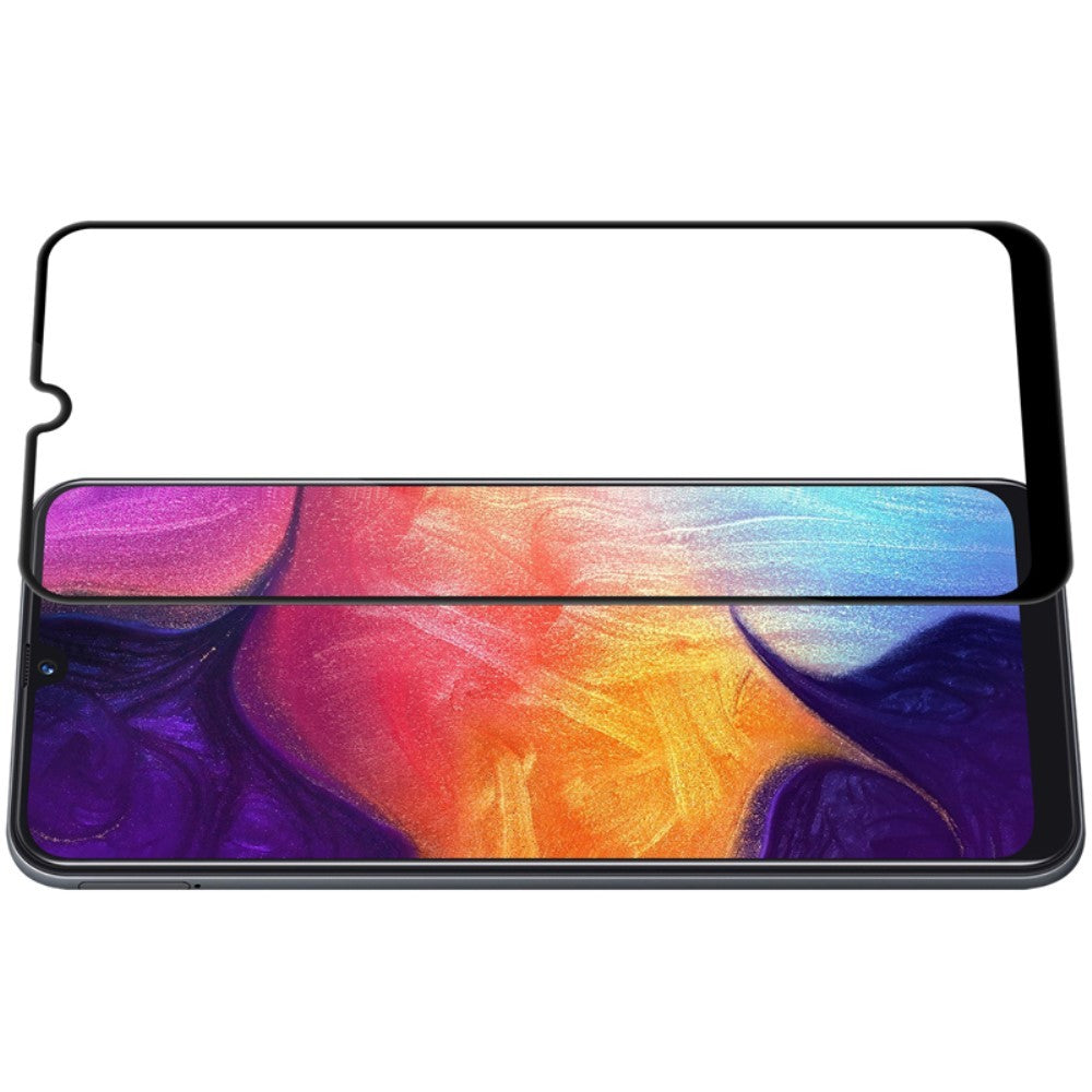 Folie Sticla Kaveny® compatibila cu Samsung Galaxy A30/A50 111D Negru
