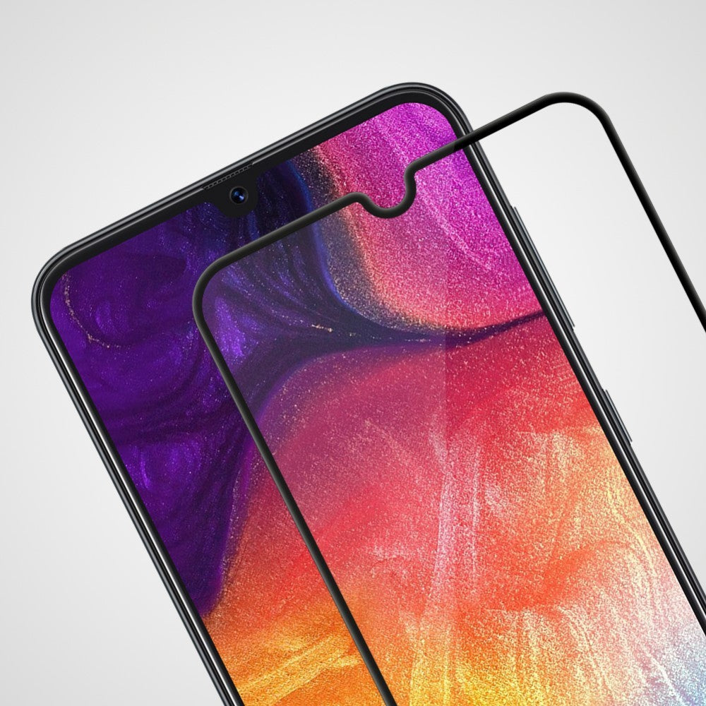 Folie Sticla Kaveny® compatibila cu Samsung Galaxy A30/A50 111D Negru