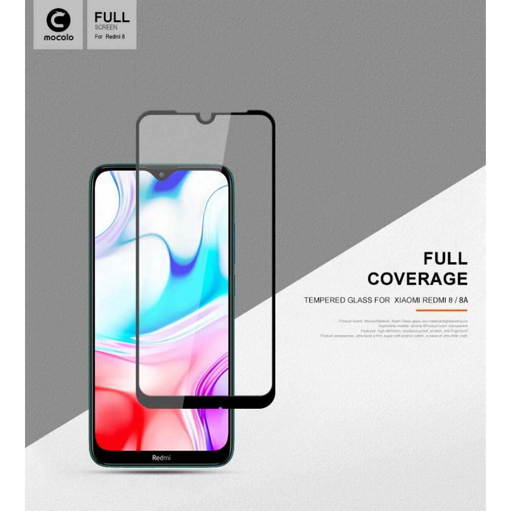 Folie Sticla Kaveny® compatibila cu Xiaomi Redmi 8 111D Negru