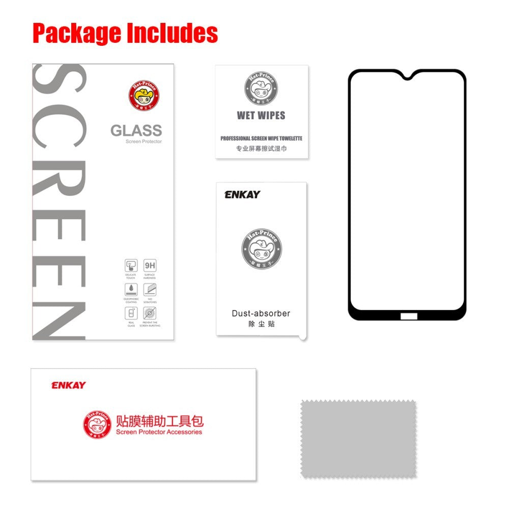Folie Sticla Kaveny® compatibila cu Xiaomi Redmi 8A 111D Negru