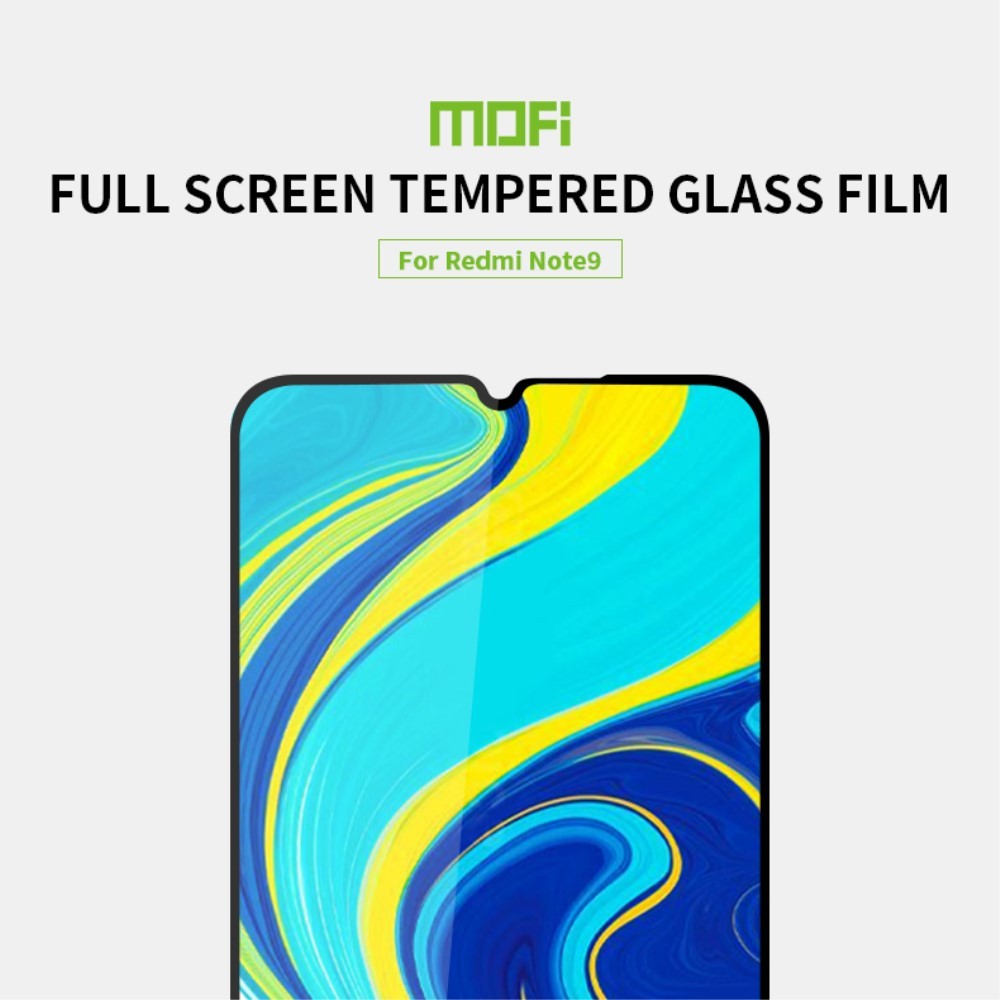 Folie Sticla Kaveny® compatibila cu Xiaomi Redmi 9 111D Negru