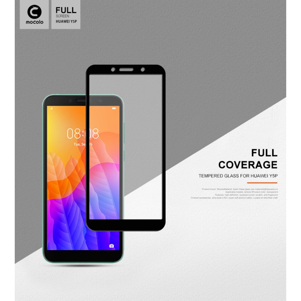 Folie Sticla Kaveny® pentru Huawei Y5P 2020 111D Negru