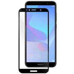 Folie Sticla Kaveny pentru Huawei Y6 2018 Full Glue Negru