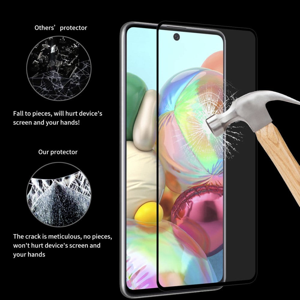 Folie Sticla Kaveny® pentru Samsung A71 111D Negru
