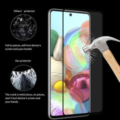 Folie Sticla Kaveny® pentru Samsung A71 111D Negru