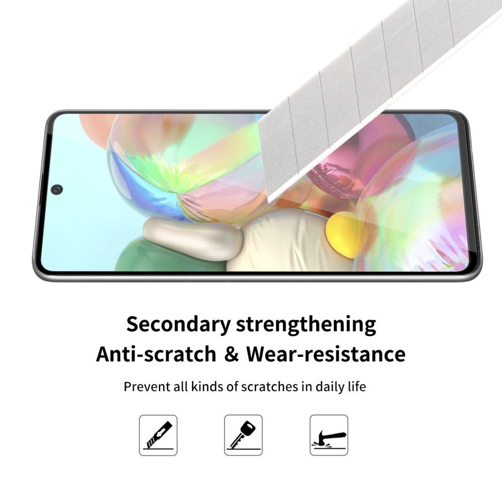 Folie Sticla Kaveny® pentru Samsung A71 111D Negru