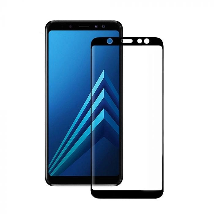 Folie Sticla Kaveny pentru Samsung J6 Plus 111D Negru