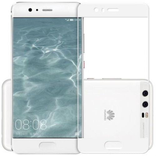 Folie Sticla Huawei P10 Plus Full Face Alb