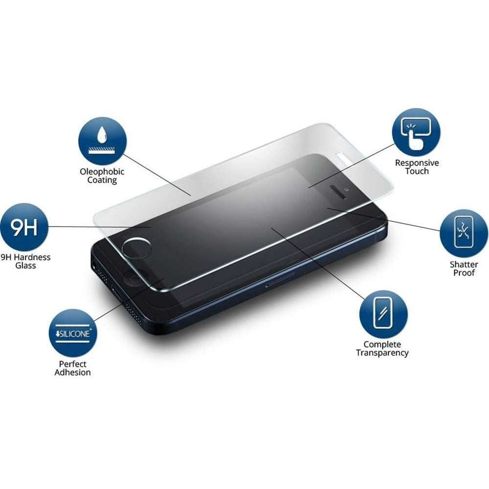 Folie Sticla Securizata Kaveny, 9H, Transparenta HD, pentru pentru Huawei Y6 2019,Transparent