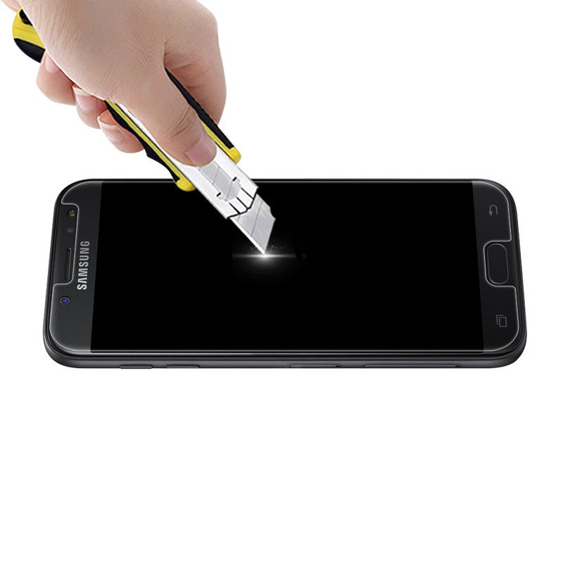Folie Sticla Securizata Kaveny, 9H, Transparenta HD, pentru Samsung Galaxy J5 2017 Forever Transparent