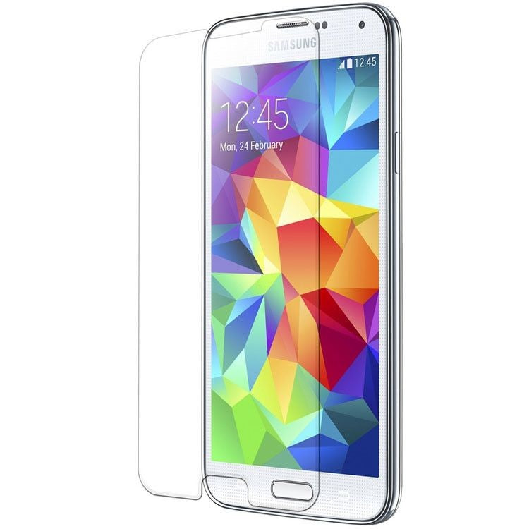 Folie Sticla Securizata Kaveny, 9H, Transparenta HD, pentru Samsung Galaxy S5 Transparent