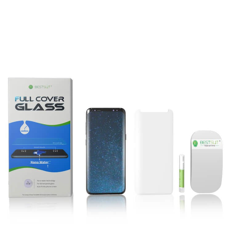 Folie Sticla Samsung Galaxy S9 BestSuit Full Glue Nano Water Transparent