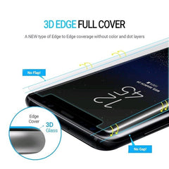 Folie Sticla Securizata , Kaveny , compatibila cu Samsung Galaxy S9, Full Glue Nano Water, Transparent