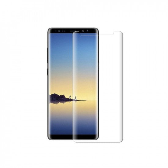 Folie Sticla Securizata , Kaveny , compatibila cu Samsung Galaxy S9, Full Glue Nano Water, Transparent