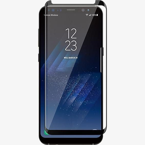 Folie Sticla Securizata Curbata Kaveny Full Face, lipici pe toata suprafata, pentru Samsung Galaxy S9 Plus, Negru
