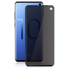 Folie Sticla Securizata Curbata Kaveny pentru Samsung S10 Full Glue Privacy Negru