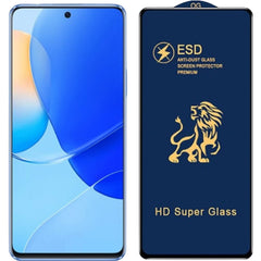 Folie Sticla securizata electrostatica Kaveny pentru Samsung A04S, Sticla ESD, Top Glass, Anti-static, Negru