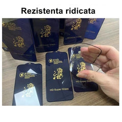 Folie Sticla securizata electrostatica Kaveny pentru Xiaomi Redmi 12C , Sticla ESD, Top Glass, Anti-static, Negru