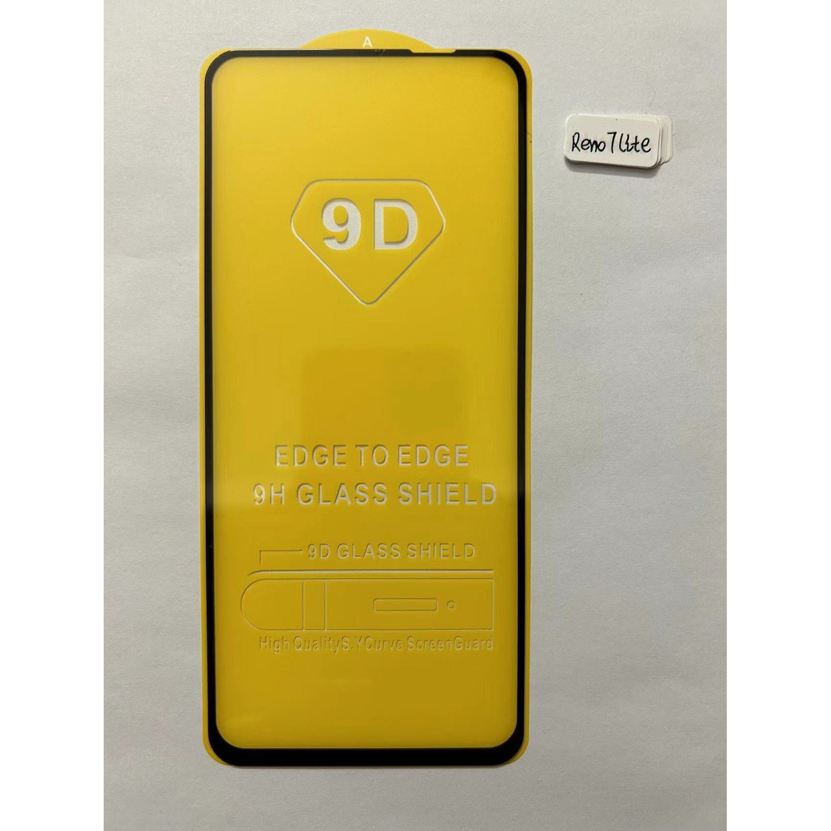 Folie Sticla Securizata Kaveny compatibil cu Oppo Reno 7 Lite 5G, Full Glue Negru