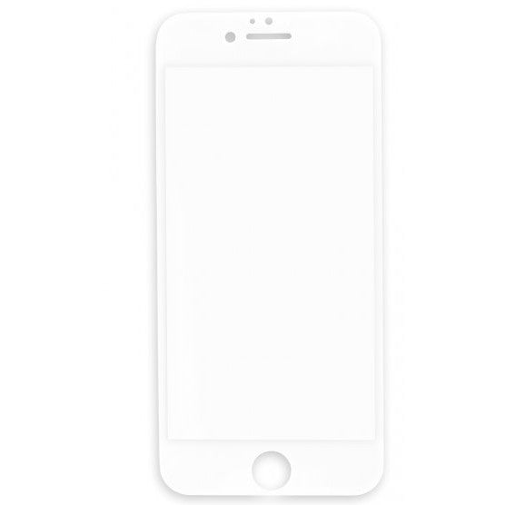 Folie Sticla securizata, Kaveny, compatibila cu Apple iPhone SE 2022, Full Glue, margini albe