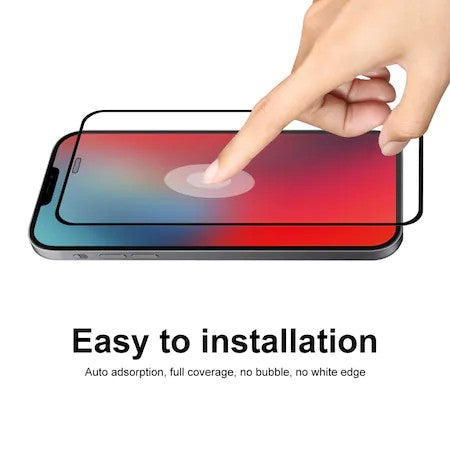 Folie Sticla securizata Kaveny® compatibila cu Huawei P20 Lite Full Glue Negru