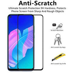 Folie Sticla securizata Kaveny® compatibila cu Huawei P40 Lite E Full Glue Negru