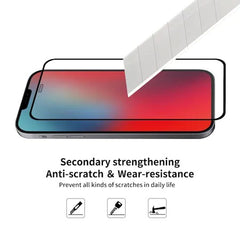 Folie de Protectie, Kaveny, compatibil cu Oppo A9 2020, Lipire Completa, Sticla Securizata, Negru