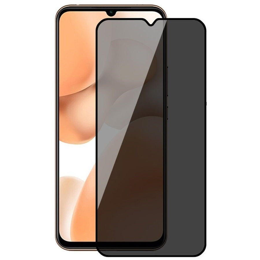 Folie Sticla securizata Kaveny compatibila cu Samsung A70 Full Glue Privacy Duritate 9H Negru