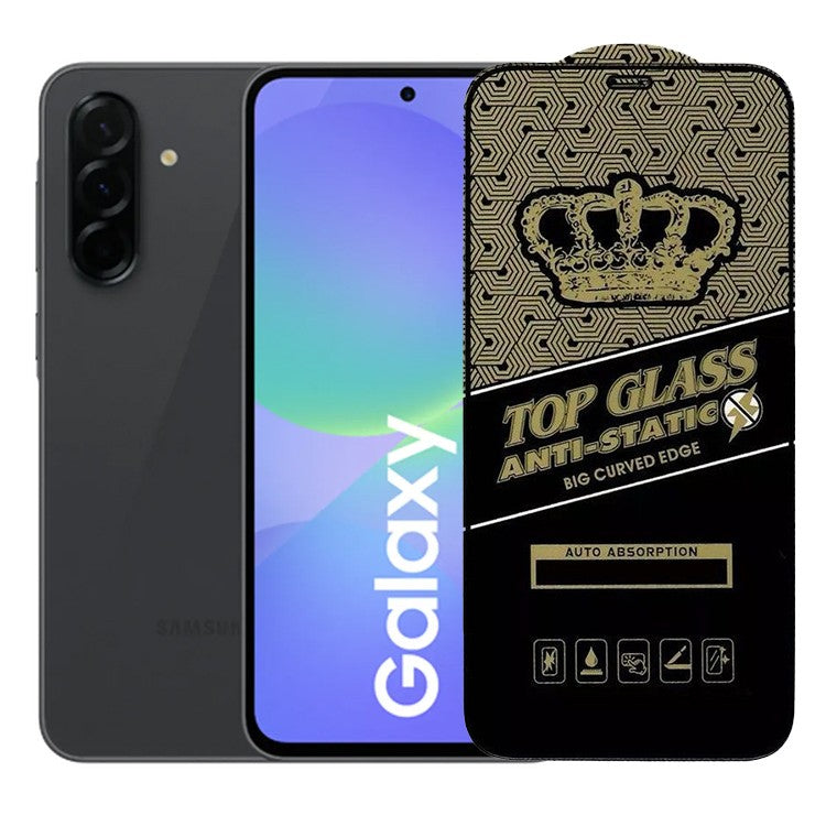 Folie Sticla Securizata pentru Samsung A36, Kadeny, Sticla ESD Antistatic, Sticla de Protectie pentru Samsung Galaxy A36, Margini negre, Transparent