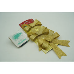 Funda pentru brad, Aurie, 11 x 14 cm, din poliester, Kadeny