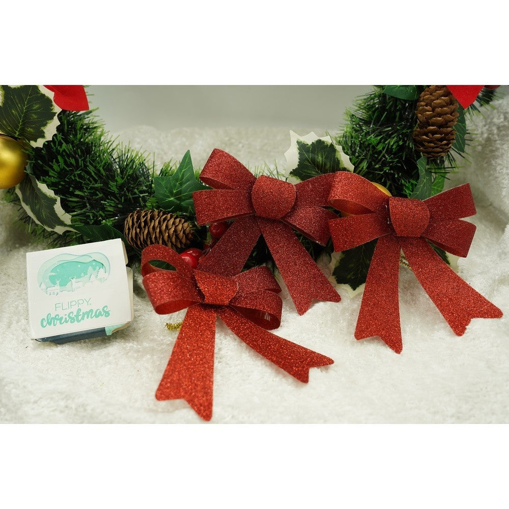 Funda pentru brad, Rosie, 11 x 14 cm, din poliester, Kadeny