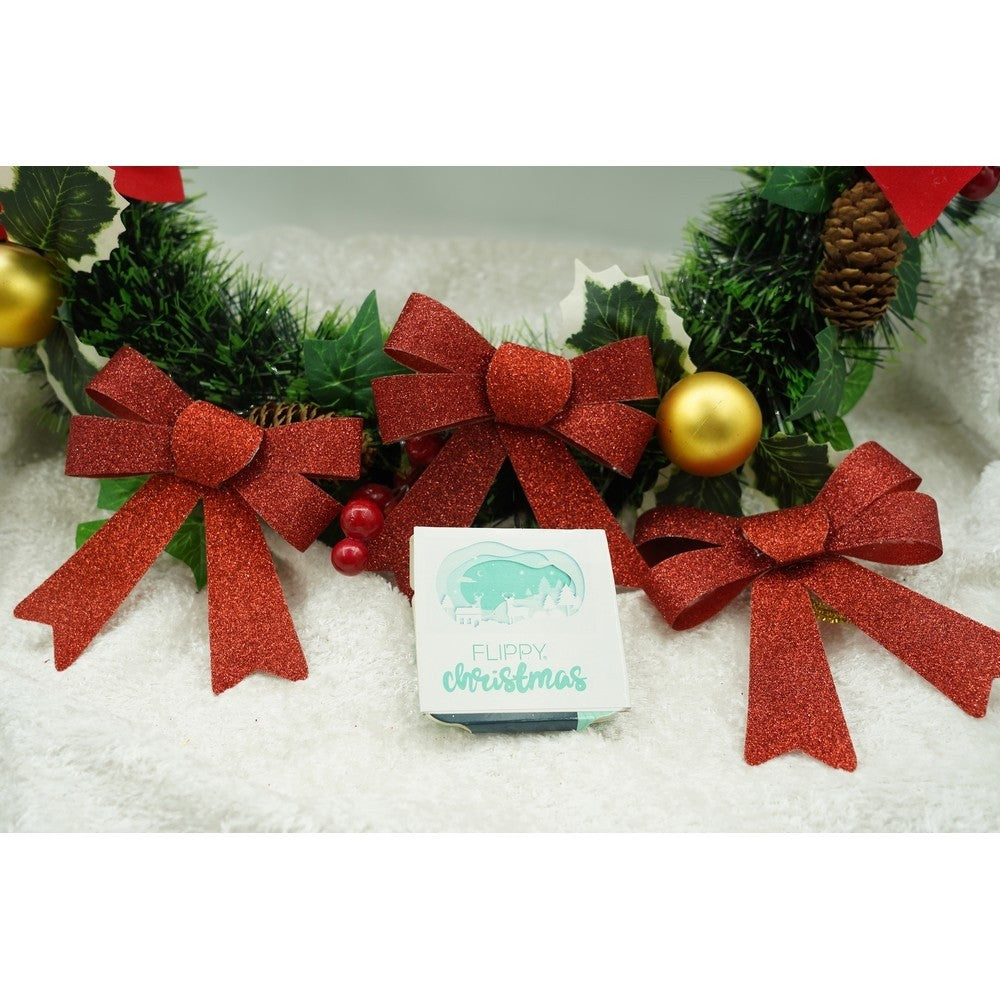 Funda pentru brad, Rosie, 11 x 14 cm, din poliester, Kadeny