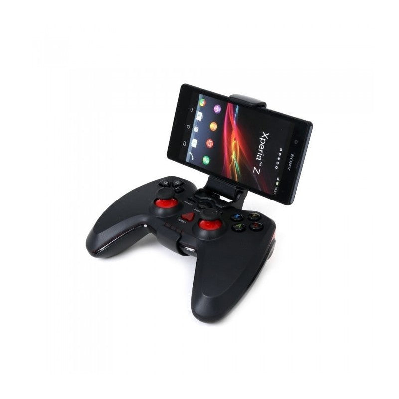 Gamepad Omega Varr Sandpiper OGPOTG, USB, 12 butoane. PC/PS2/Android, suport smartphone, negru