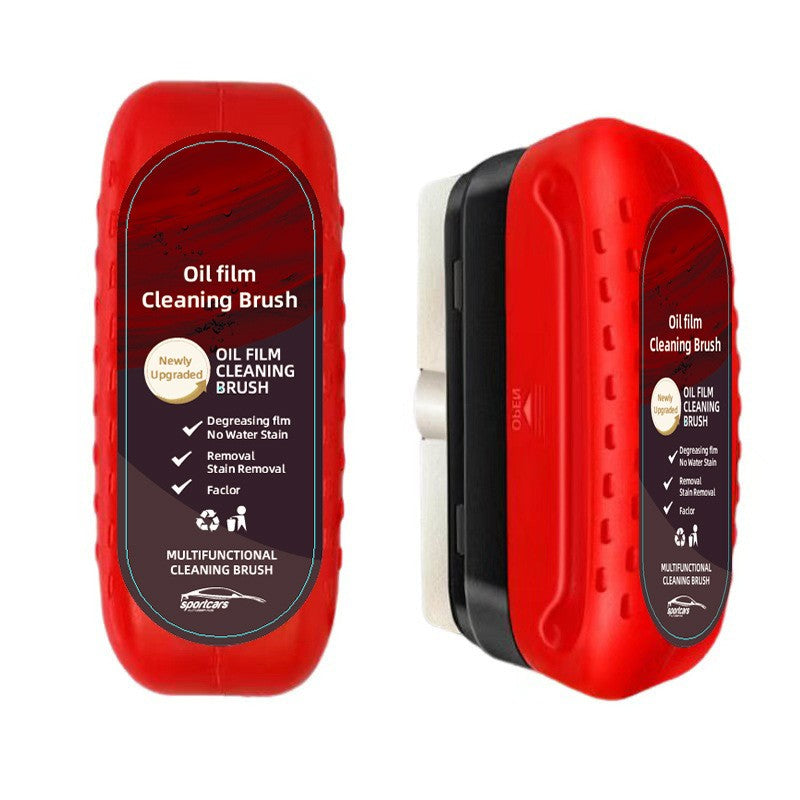 Perie Multifunctionala Auto Kadeny, pentru Indepartarea Urmelor de pe Parbriz si Oglinzi, Anti-Aburire, Rosu