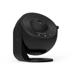 Lampa Tip Proiector Galaxie, Kaveny, pentru Dormitor, Tematica Cer Instelat, Model Glob, HD, Rotire 360 de Grade, 20 de Imagini, Incarcare USB, 10 W, 15x15 cm, Negru