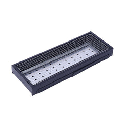 Gratar Portabil, Kadeny, Confectionat din Metal, pentru Picnic, Gradina, Terasa, Camping, Dimensiuni Reduse, 60x22x23 cm, Negru