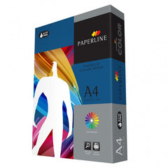 Hartie colorata A4 Paperline 42A, 80g/mp, albastru, cobalt intens, top 500 coli